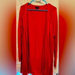 Dark orange Sweater Cardigan size large